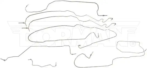 Dorman 919-121 Brake Line Kit OE Solutions ™ OE Replacement With 7 Stainless Steel Brake Lines