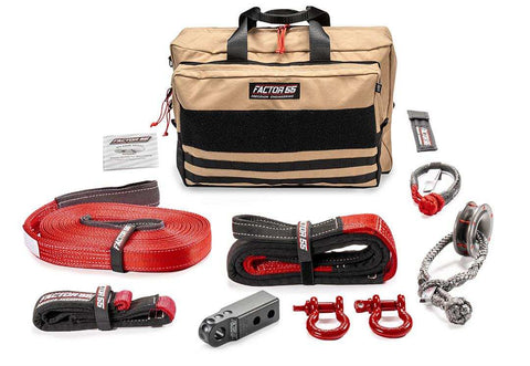 Factor 55 00475-04-LARGE Vehicle Recovery Kit Sawtooth Includes 1 Black HitchLink 2