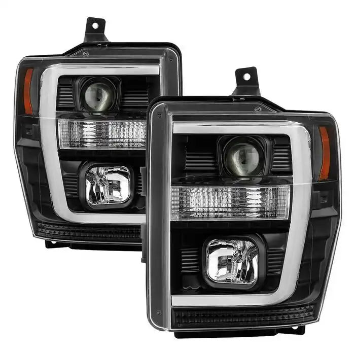 Spyder Automotive 5084477 Headlight Assembly Version 2 Halogen Bulb Projector Beam