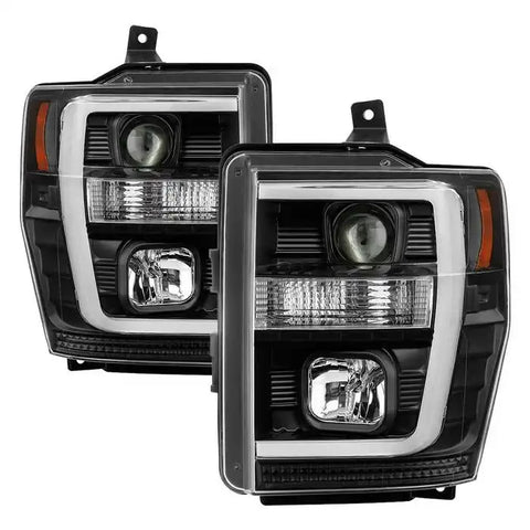Spyder Automotive 5084477 Headlight Assembly Version 2 Halogen Bulb Projector Beam