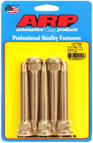 ARP Auto Racing 100-7703 Wheel Stud 1/2 Inch - 20 Thread Size 3.500 Inch Under Head