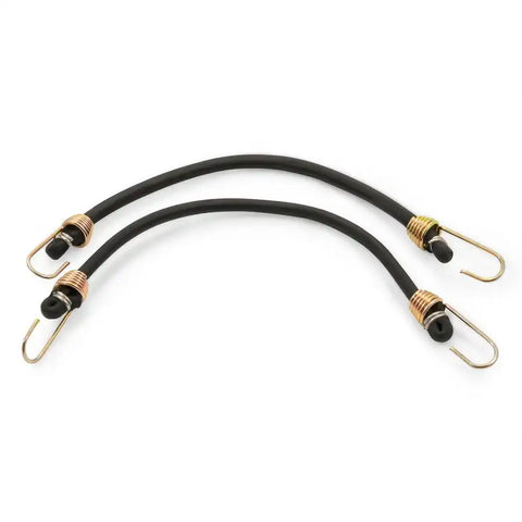 Camco 40519 Bungee Cord For LP Covers Black With Steel Hooks Pack Of 2