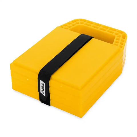 Camco 44595 Trailer Stabilizer Jack Stand Pad Use To Stabilize Jack Foot and Keep It From Sinking 6.2 Inch x 6.2 Inch Polypropylene Set Of 4