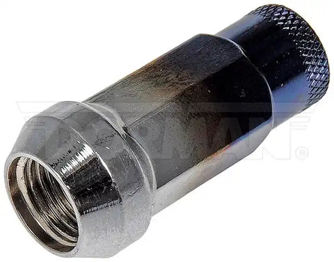 Dorman 713-685T Lug Nut AutoGrade ™ OE Replacement M14-1.50 Thread Size 48 Millimeter Overall Length 17 Millimeter Hex Size 60 Degree Conical Seat Right Hand Thread Ti-Blue Carbon Steel Pack Of 20