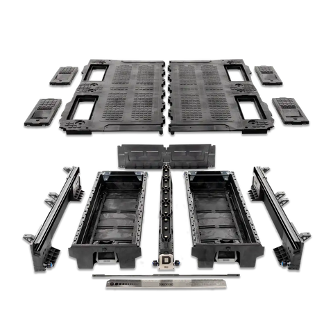 Decked XF4 Bed Drawer 2000 Pound Load Capacity Full Bed Deck Unit/ 200 Pound Load Ca