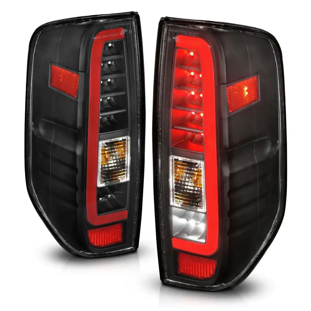 ANZO USA 311443 Tail Light Assembly LED Clear Lens Black Housing Red Brake Light/