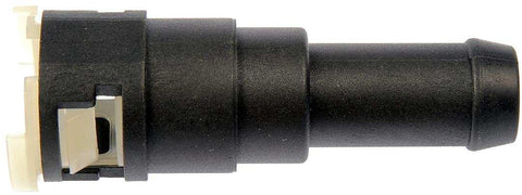 Dorman 800-403 Heater Hose Connector OE Solutions ™ OE Replacement 5/8 Inch To 5/8 Inch Plastic Fitting With Hose Barb On One End Single Straight Clamshell Package