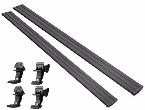 Amp Research 86338-01A Running Board PowerStep Smart Series Textured Powder Coated