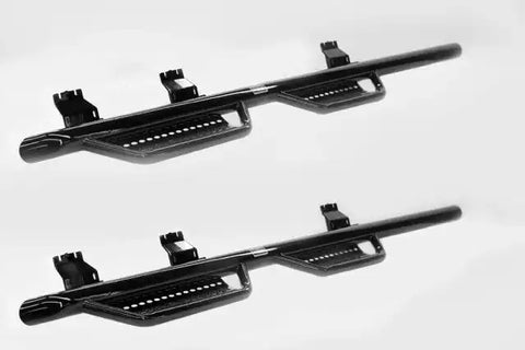 Ranch Hand RSF171S8B4W Nerf Bar - Truck Wheel to Wheel With Drop Down Steps Without