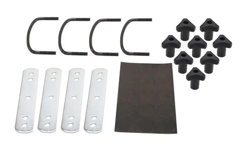 Thule 92509 Cargo Carrier Mounting Kit Use With Thule Cargo Carriers Includes 4 U-Bolts and 4 Brackets