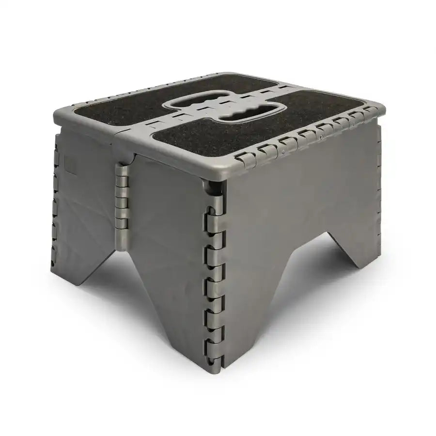 Camco 43635 Step Stool One Step Foldable Step Measures 11-1/2 Inch Height x 13 Inc