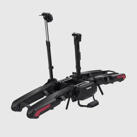 Thule 903210 Bike Rack Epos Fits 1-14 Inch and 2 Inch Receivers Hold 2 Bikes Up To 75 Pound Weight Capacity