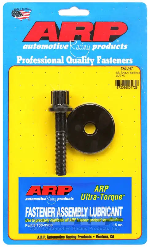 ARP Auto Racing 134-2501 Harmonic Balancer Bolt For Use With Chevy Small Block 5/8 