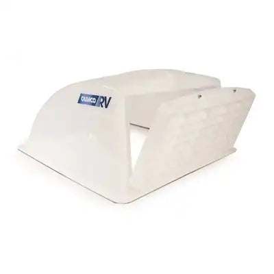 Camco 40431 Roof Vent Cover Exterior Mount Dome Type Ventilation Vented On One Sides For 14 Inch x 14 Inch Vents