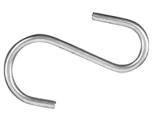 Buyers Products 9225 Multi Purpose Hook S-Hook For Use With Rubber Tarp Strap Silv
