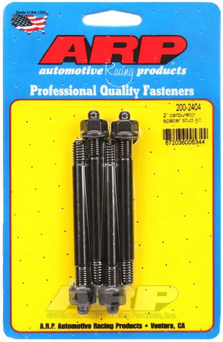 ARP Auto Racing 200-2404 Carburetor Stud Kit For Use With 2 Inch Spacer 5/16 Inch D