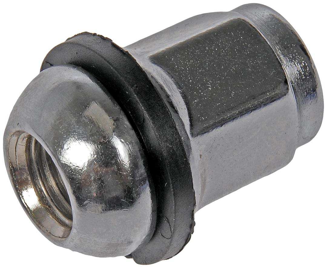 Dorman 711-300 Lug Nut AutoGrade ™ M12 - 1.50 Thread Radius Seat Acorn Lug 1.380 Inch Overall Length 19 Millimeter Hex Size Chrome Plated Silver Steel Clamshell Set of 4