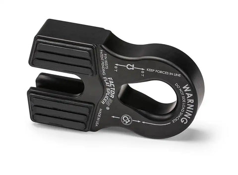 Factor 55 00375-04 Winch Cable Shackle Mount Flat Splicer Fits 3/4 Inch Screw Pin H