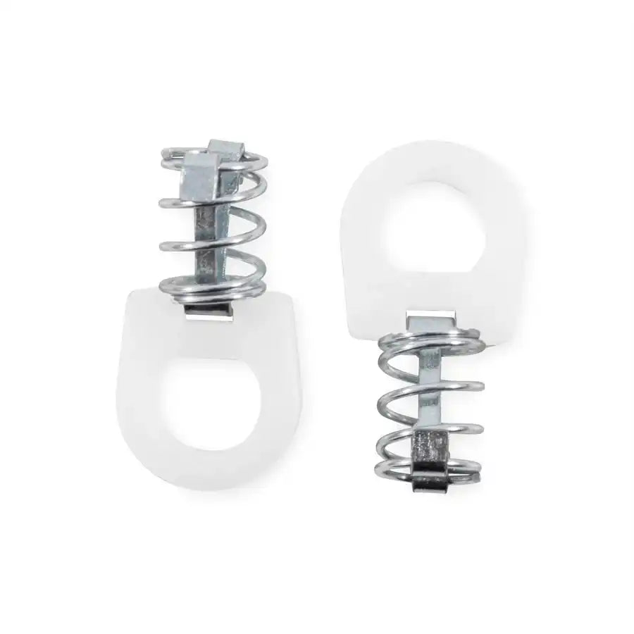 Camco 09203 Water Heater Access Door Hardware Spring Loaded Thumb Screw Plastic Package of 2 With English/ French Language Packaging