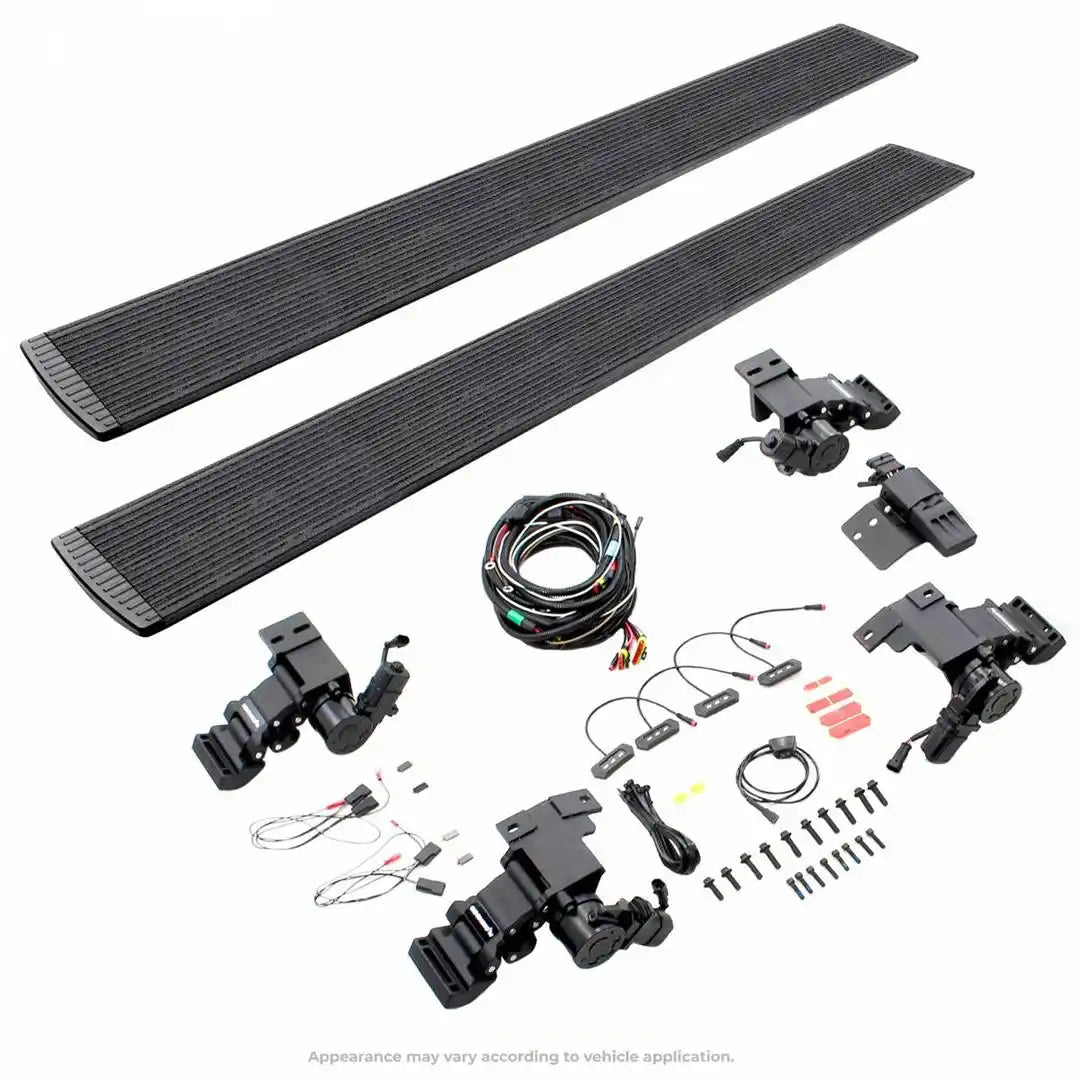 Go Rhino 20444580T Running Board E-Board E1 Protective Bedliner Coating Black Alu