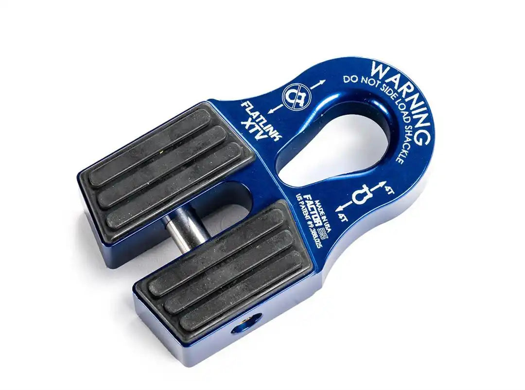 Factor 55 00070-02 Winch Cable Shackle Mount FlatlLink XTV Fits 1/2 Inch to 3/4 Inc