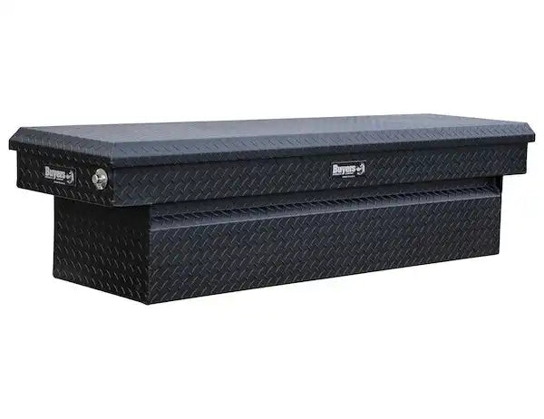 Buyers Products 1739410 Tool Box Crossover Single Lid Powder Coated Diamond Tread