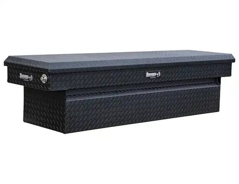 Buyers Products 1739410 Tool Box Crossover Single Lid Powder Coated Diamond Tread