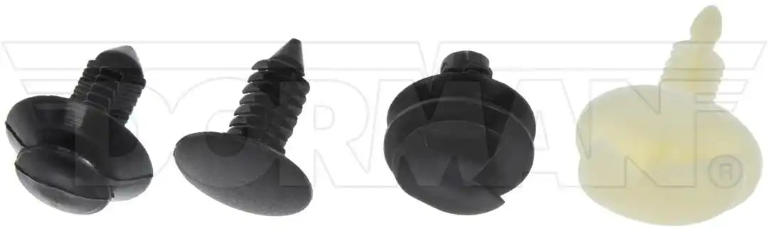 Dorman 799-125 Molding Clip AutoGrade ™ Panel Trim Replaces General Motors OE Numbers 2064891/ 9818648/ 9883583 Nylon/Plastic Set of 15