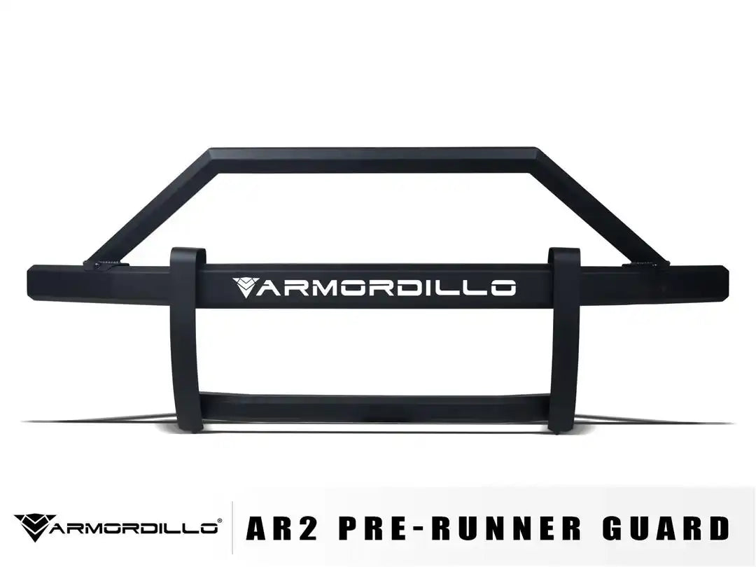 Armordillo 8702161 Grille Guard AR2 Pre-Runner Powder Coated Matte Black Steel 1