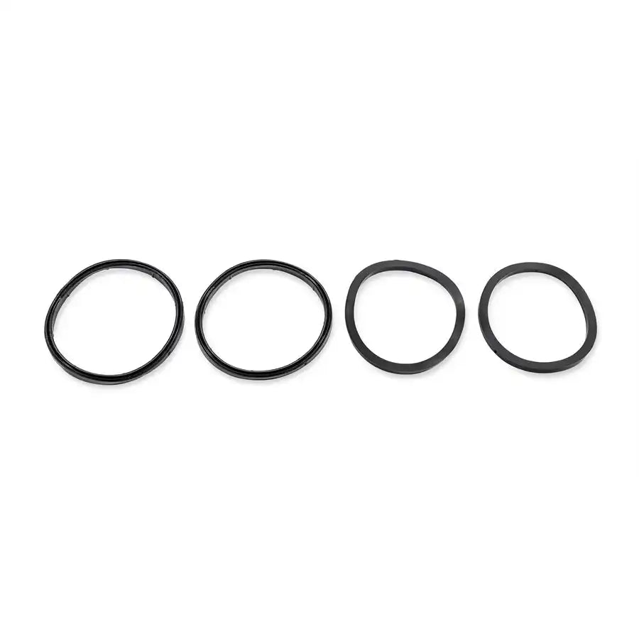 Camco 39834 Sewer Hose Connector Gasket For Elbow or Bayonet Sewer Connectors Package of Two Elbow and Two Bayonet Gaskets