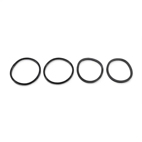 Camco 39834 Sewer Hose Connector Gasket For Elbow or Bayonet Sewer Connectors Package of Two Elbow and Two Bayonet Gaskets