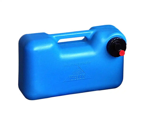 Barker Mfg. 10887 Portable Waste Holding Tank TOTE-ALONG 5 Gallon Tank 20 Inch Len