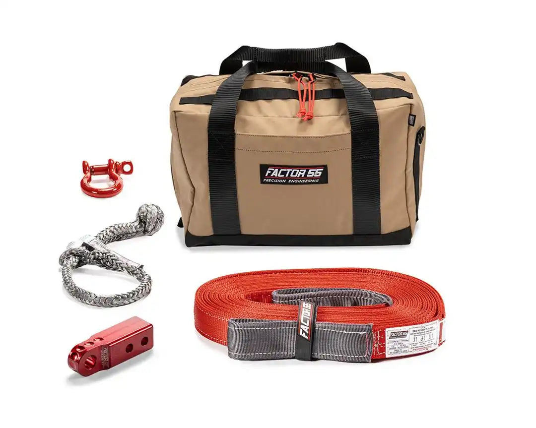 Factor 55 00485-01-MEDIUM Vehicle Recovery Kit Owyhee Includes 1 Red HitchLink 2.0/