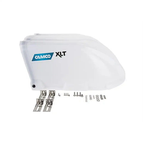Camco 40456 Roof Vent Cover Exterior Mount Dome Type Ventilation Cover For 14 Inch x 14 Inch Vents Smoke