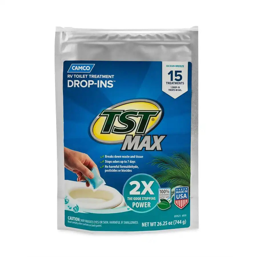 Camco 41614 Waste Holding Tank Treatment TST ™ Chemical Treatment Used To Break Down Waste and Tissue Without Formaldehyde With Deodorant