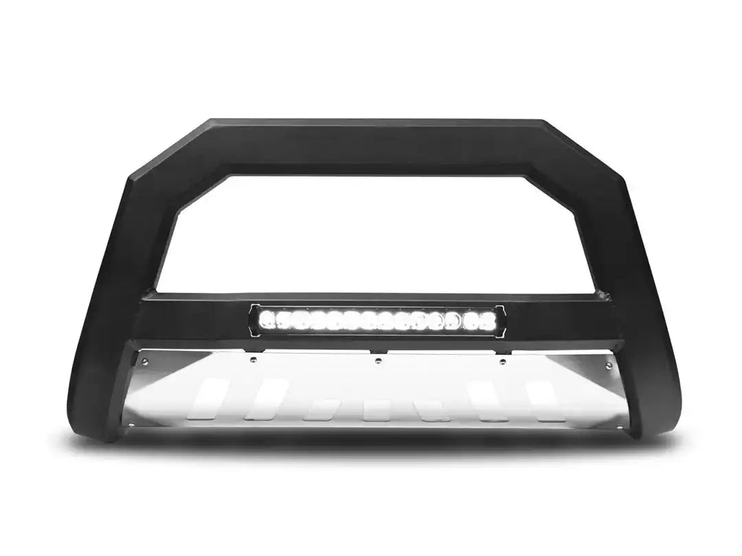Armordillo 8705209 Bull Bar AR Series Powder Coated Matte Black Steel With LED L