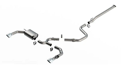 Borla 140925 Exhaust System Kit ATAK  Series Cat Back System T-304 Stainless Steel