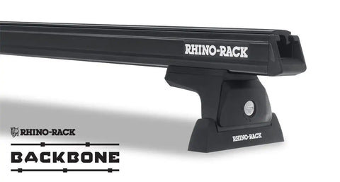Rhino-Rack JA6392 Heavy Duty RLT600 Black 3 Bar Backbone Roof Rack