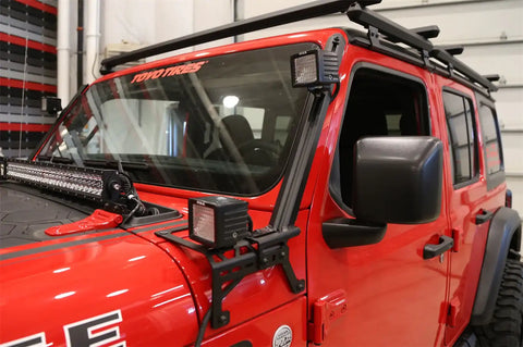 Dee Zee DZ4446JL Jeep A-Pillar Bracket