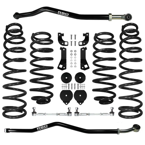 Raptor Series KJK2510 RSO Suspension - 2.5 Inch Stage 1.0 Lift Kit 07-18 Jeep Wrangler JK/JKU Height: 2.5in Position: Front And Rear