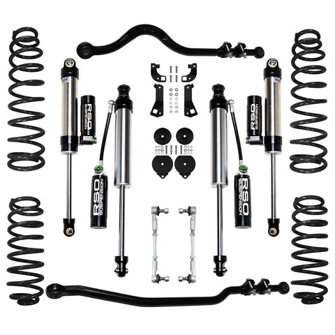 Raptor Series KJK2531 RSO Suspension - 2.5 Inch Stage 3.1 Lift Kit 07-18 Jeep Wrangler JK/JKU Height: 2.5in Position: Front And Rear