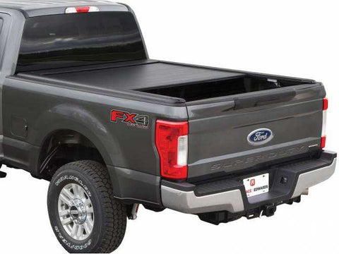 Pace Edwards KMC8569 - UltraGroove® Metal Tonneau Cover Kit Incl. Canister/Rails Retractable Black