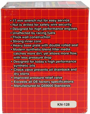 K&N KN-128 Oil Filter