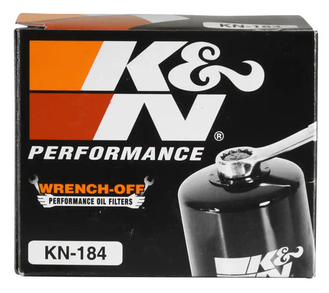 K&N KN-184 Oil Filter Powersports Canister