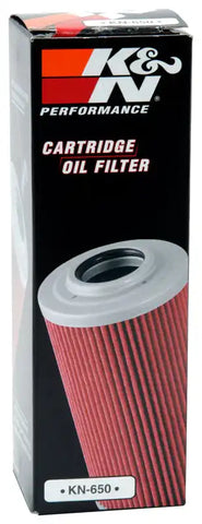 K&N KN-650 Powersports Cartridge Oil Filter