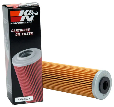 K&N KN-650 Powersports Cartridge Oil Filter