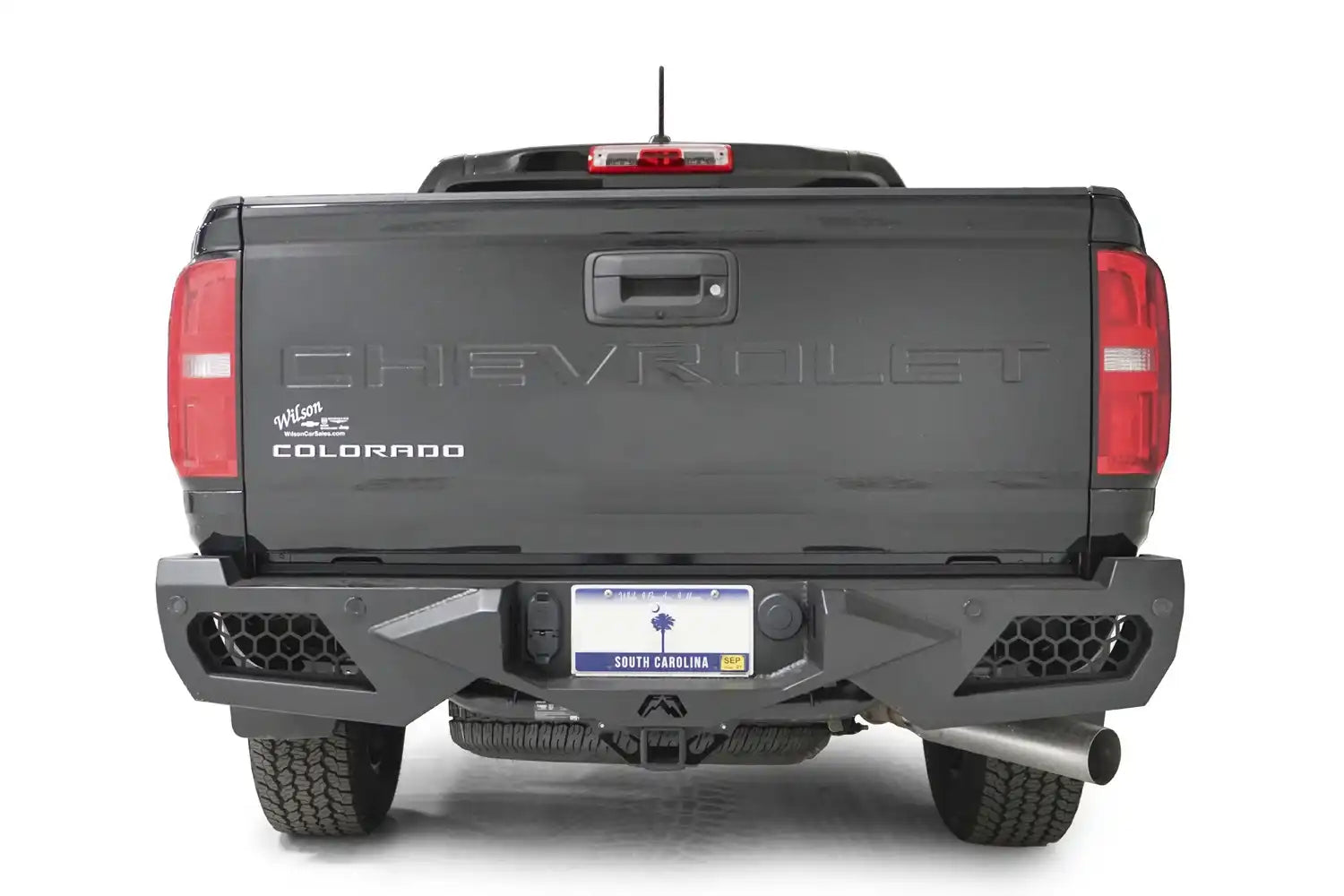 Cc21 Part Fab Fours CC21-E3352-B - Vengeance Rear Bumper – TruckPoint: Truck ...
