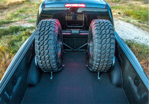 N-Fab Bed Mounted Tire Carriers