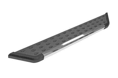Dee Zee DZ16402 Tubes - 6 Oval Black Tread Aluminum
