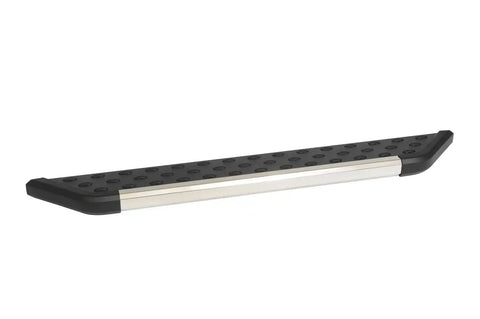 Dee Zee DZ16412 Tubes - 6 Oval Black Tread Aluminum